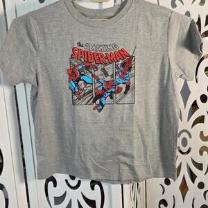 Marvel Amazing Spider-Man Women’s XXL 2XL Gray Comic Graphic T-Shirt NWOT
